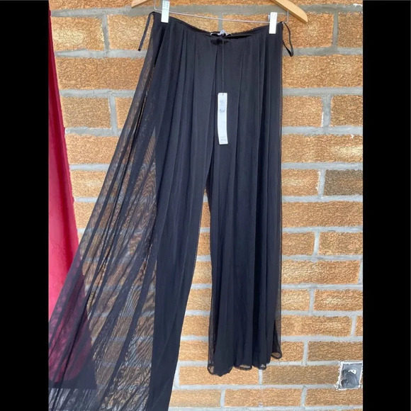 Espen Salberg Wide Leg Soft Mesh Pants M/L - Picture 6 of 11
